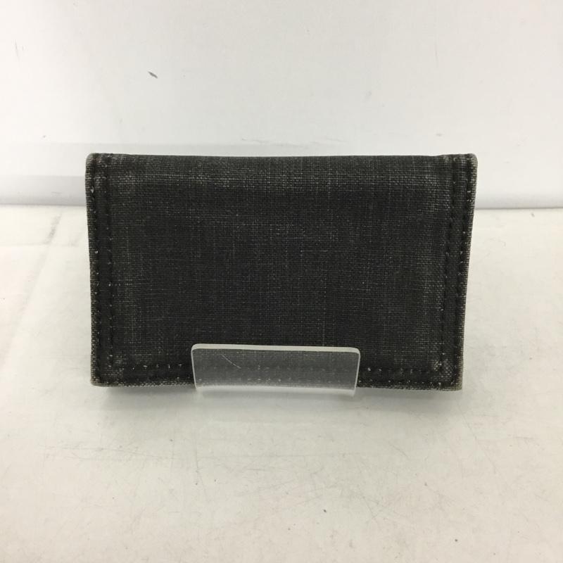 ポーター PORTER カードケース 名刺入れ ロゴ、文字 黒 / ブラック /  メンズ USED 古着 中古 10149460