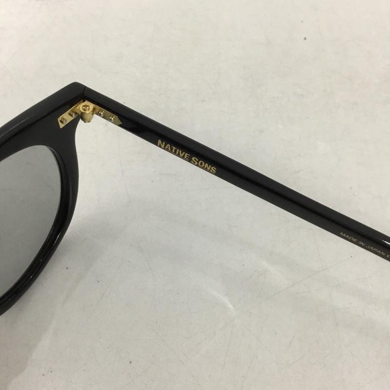 ネイティブ サンズ NATIVE SONS めがね・サングラス サングラス Clayton ケース付き 無地 黒 / ブラック /  メンズ USED 古着 中古 10149461