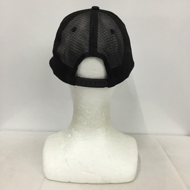 カーハート Carhartt 帽子 キャップ 103056 001 メッシュキャップ ロゴ、文字 黒 / ブラック /  メンズ USED 古着 中古 10149468