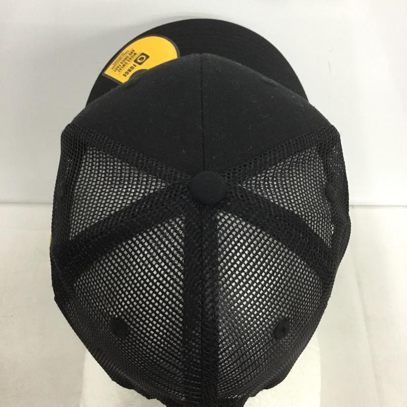 カーハート Carhartt 帽子 キャップ 103056 001 メッシュキャップ ロゴ、文字 黒 / ブラック /  メンズ USED 古着 中古 10149468