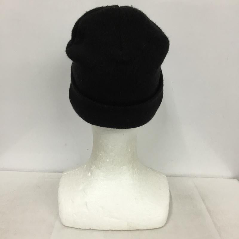 シュプリーム Supreme 帽子 ニット帽 18SS Rubber Patch Beanie ロゴ、文字 黒 / ブラック /  メンズ USED 古着 中古 10149472