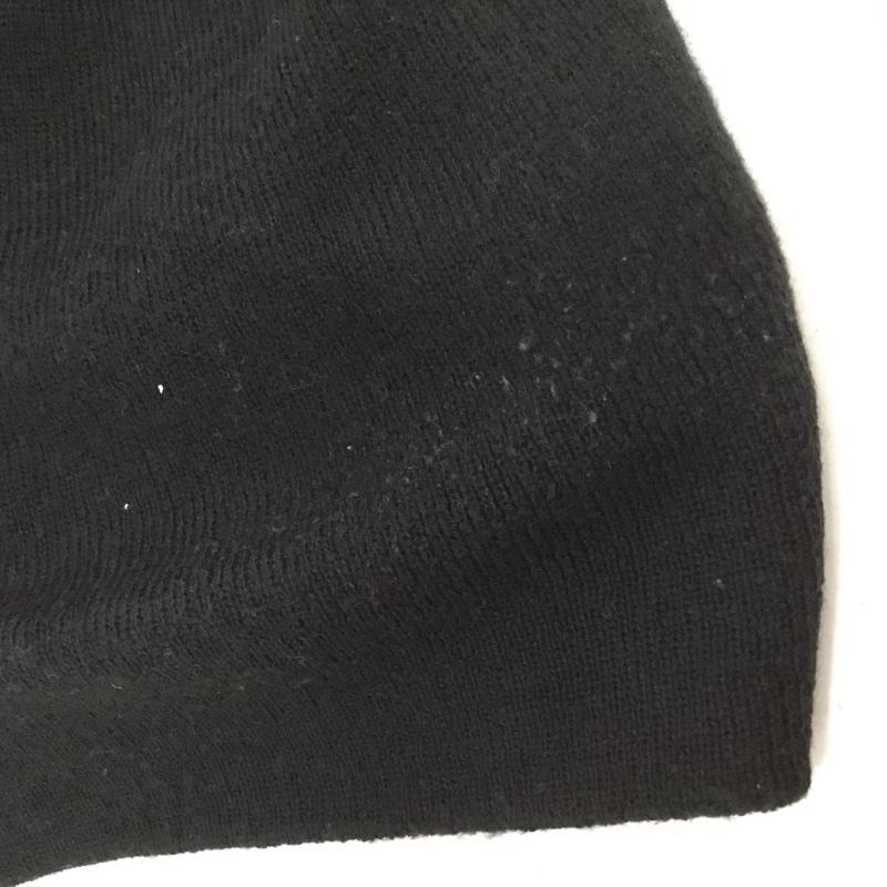 シュプリーム Supreme 帽子 ニット帽 18SS Rubber Patch Beanie ロゴ、文字 黒 / ブラック /  メンズ USED 古着 中古 10149472