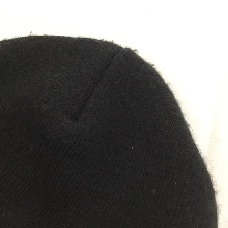 シュプリーム Supreme 帽子 ニット帽 18SS Rubber Patch Beanie ロゴ、文字 黒 / ブラック /  メンズ USED 古着 中古 10149472
