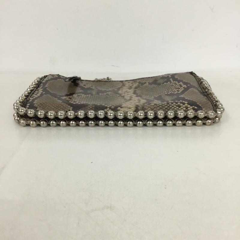 ザラ ZARA ショルダーバッグ ショルダーバッグ パイソン柄 ウォレットチェーンバッグ ヘビ柄 マルチカラー / マルチカラー /  レディース USED 古着 中古 10149479