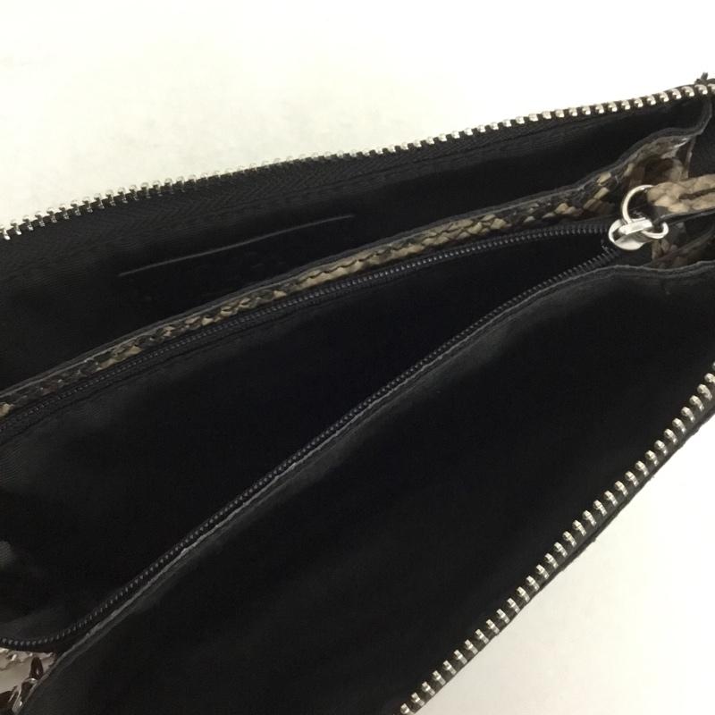 ザラ ZARA ショルダーバッグ ショルダーバッグ パイソン柄 ウォレットチェーンバッグ ヘビ柄 マルチカラー / マルチカラー /  レディース USED 古着 中古 10149479