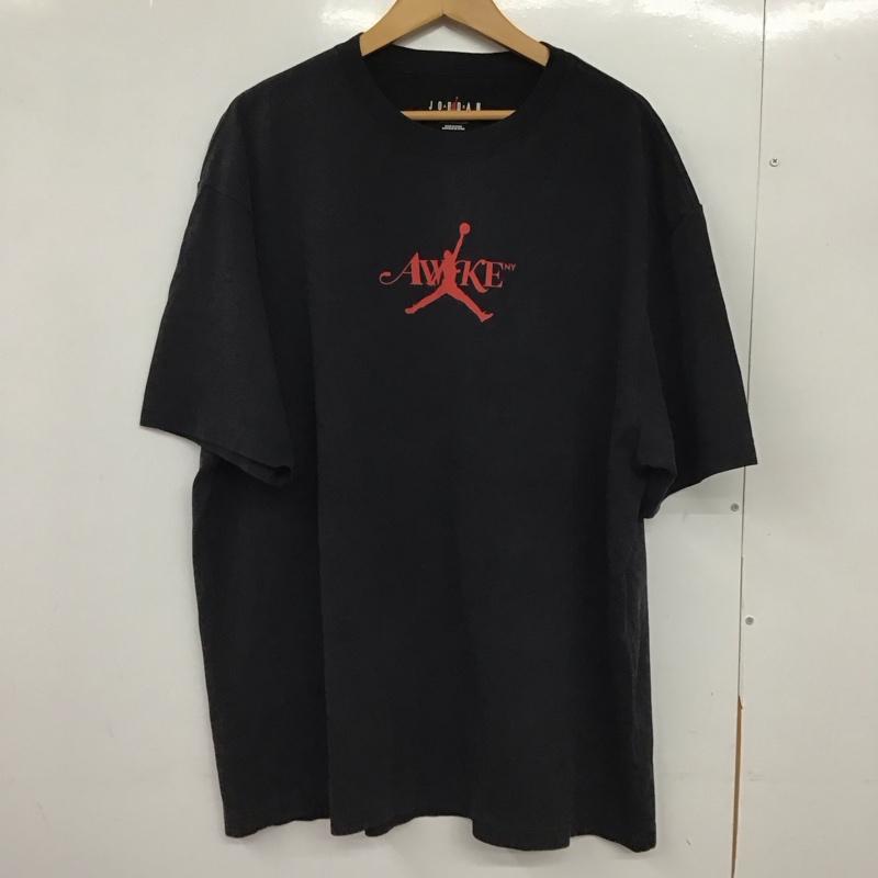 エアジョーダン AIR JORDAN Tシャツ 半袖 fv9913-010 AWNYSOLIDSSTシャツ プリントTシャツ XL プリント 黒 / ブラック /  メンズ USED 古着 中古 10149511