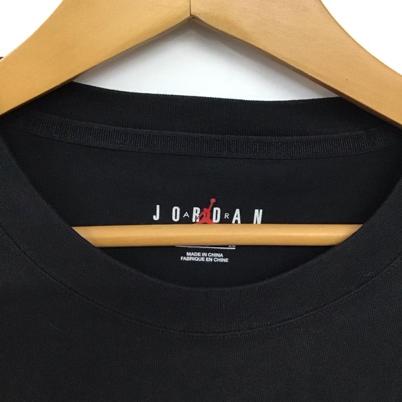 エアジョーダン AIR JORDAN Tシャツ 半袖 fv9913-010 AWNYSOLIDSSTシャツ プリントTシャツ XL プリント 黒 / ブラック /  メンズ USED 古着 中古 10149511