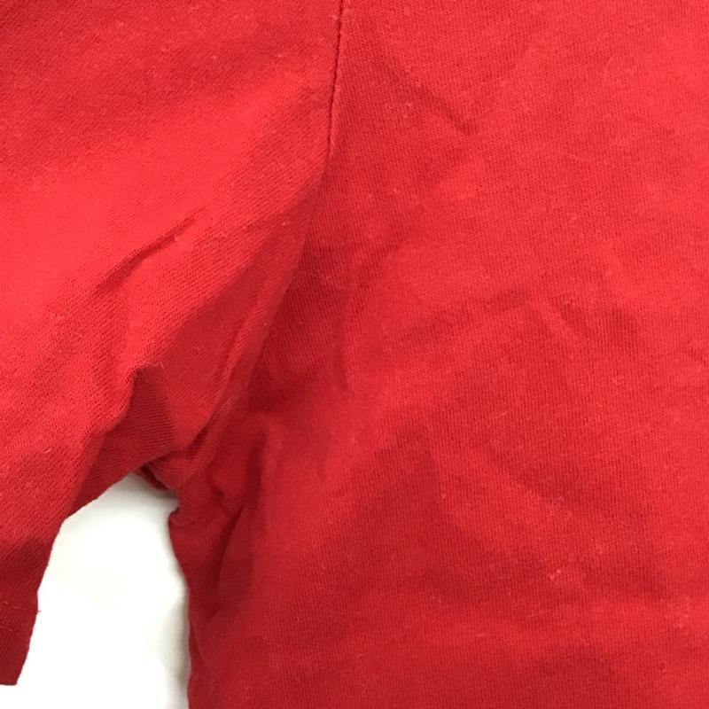 ナイキ NIKE Tシャツ 半袖 半袖カットソー プリントTシャツ クルーネックカットソー XXL プリント 赤 / レッド /  メンズ USED 古着 中古 10149513