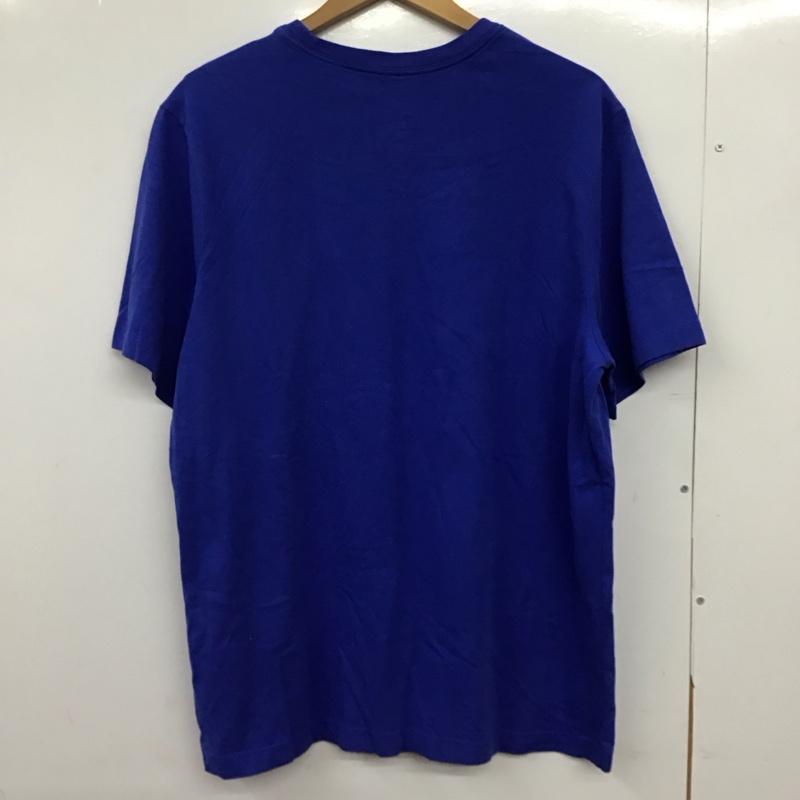 ナイキ NIKE Tシャツ 半袖 半袖カットソー プリントTシャツ クルーネックカットソー XXL プリント 青 / ブルー /  メンズ USED 古着 中古 10149514