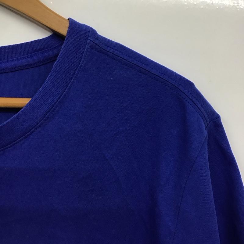 ナイキ NIKE Tシャツ 半袖 半袖カットソー プリントTシャツ クルーネックカットソー XXL プリント 青 / ブルー /  メンズ USED 古着 中古 10149514