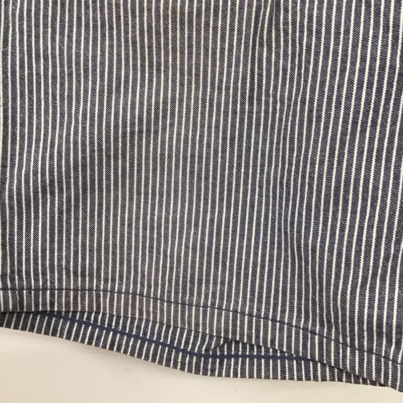 リーバイストラウスアンドコー Levi Strauss & co. パンツ ショートパンツ ショートパンツ ハーフパンツ カジュアルパンツ 32インチ ストライプ 白 / ホワイト / X 水色 / ライトブルー /  メンズ USED 古着 中古 10149521