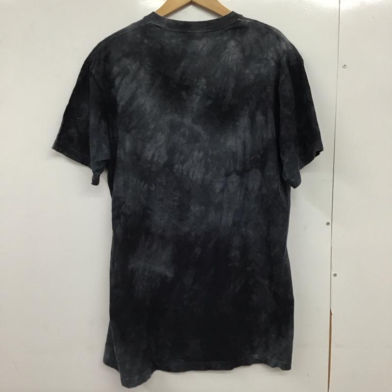 古着 USED Tシャツ 半袖 半袖カットソー プリントTシャツ クルーネックカットソー 古着 M プリント ダークグレー / ダークグレー /  メンズ USED 古着 中古 10149524