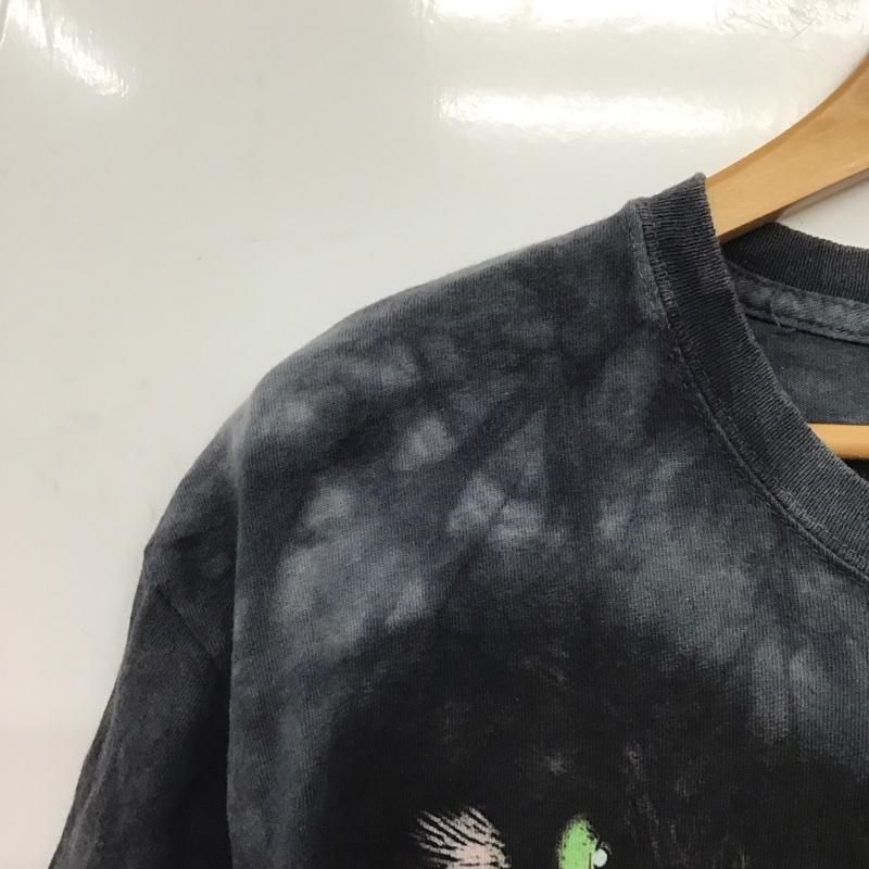 古着 USED Tシャツ 半袖 半袖カットソー プリントTシャツ クルーネックカットソー 古着 M プリント ダークグレー / ダークグレー /  メンズ USED 古着 中古 10149524