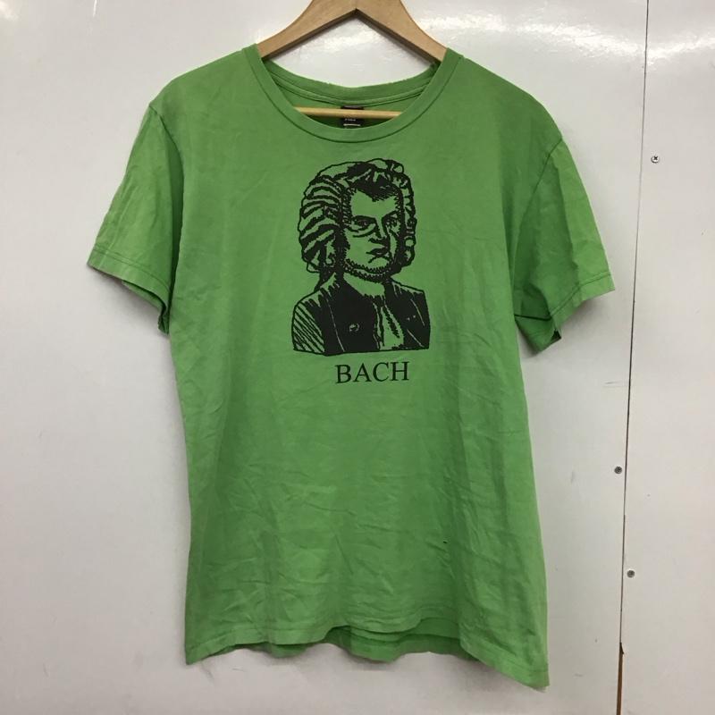 ザフューチャーインアワハンズパイク THE FUTURE IN OUR HANDS PIKE Tシャツ 半袖 半袖カットソー プリントTシャツ クルーネックカットソー M プリント 緑 / グリーン /  メンズ USED 古着 中古 10149526