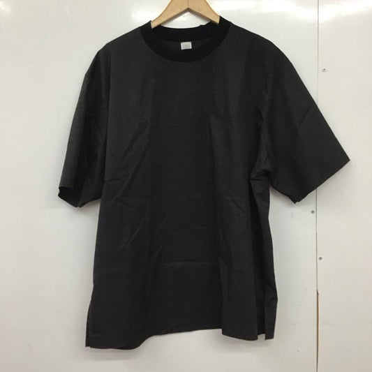 エストネーション ESTNATION カットソー 半袖 半袖カットソー 無地Tシャツ クルーネックカットソー L 無地 黒 / ブラック /  メンズ USED 古着 中古 10149528