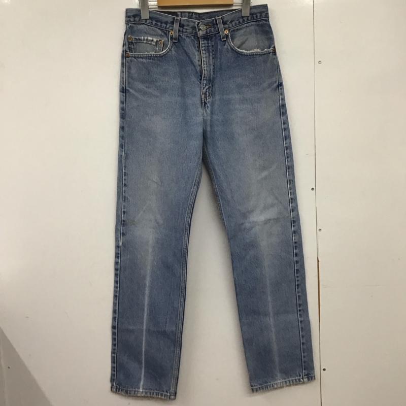 リーバイストラウスアンドコー Levi Strauss & co. パンツ デニム、ジーンズ デニムパンツ ワイドパンツ カジュアルパンツ 31インチ 無地 インディゴ / インディゴ /  メンズ USED 古着 中古 10149540