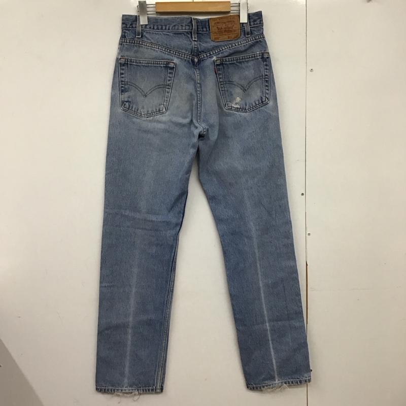 リーバイストラウスアンドコー Levi Strauss & co. パンツ デニム、ジーンズ デニムパンツ ワイドパンツ カジュアルパンツ 31インチ 無地 インディゴ / インディゴ /  メンズ USED 古着 中古 10149540