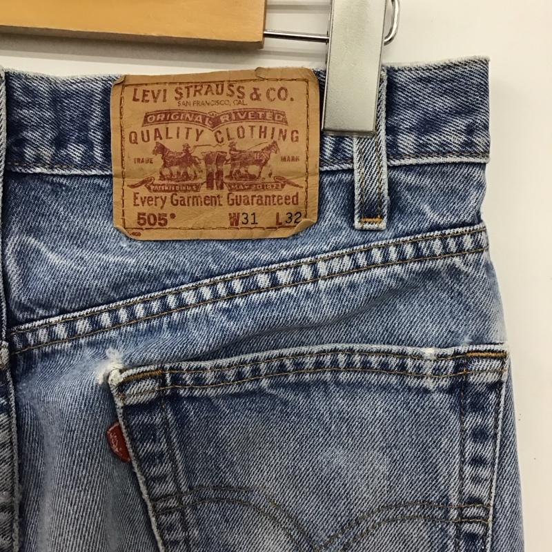 リーバイストラウスアンドコー Levi Strauss & co. パンツ デニム、ジーンズ デニムパンツ ワイドパンツ カジュアルパンツ 31インチ 無地 インディゴ / インディゴ /  メンズ USED 古着 中古 10149540