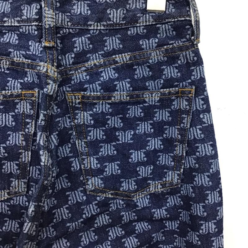 ジュエティ jouetie パンツ デニム、ジーンズ デニムパンツ スリムパンツ M 総柄 インディゴ / インディゴ /  レディース USED 古着 中古 10149549