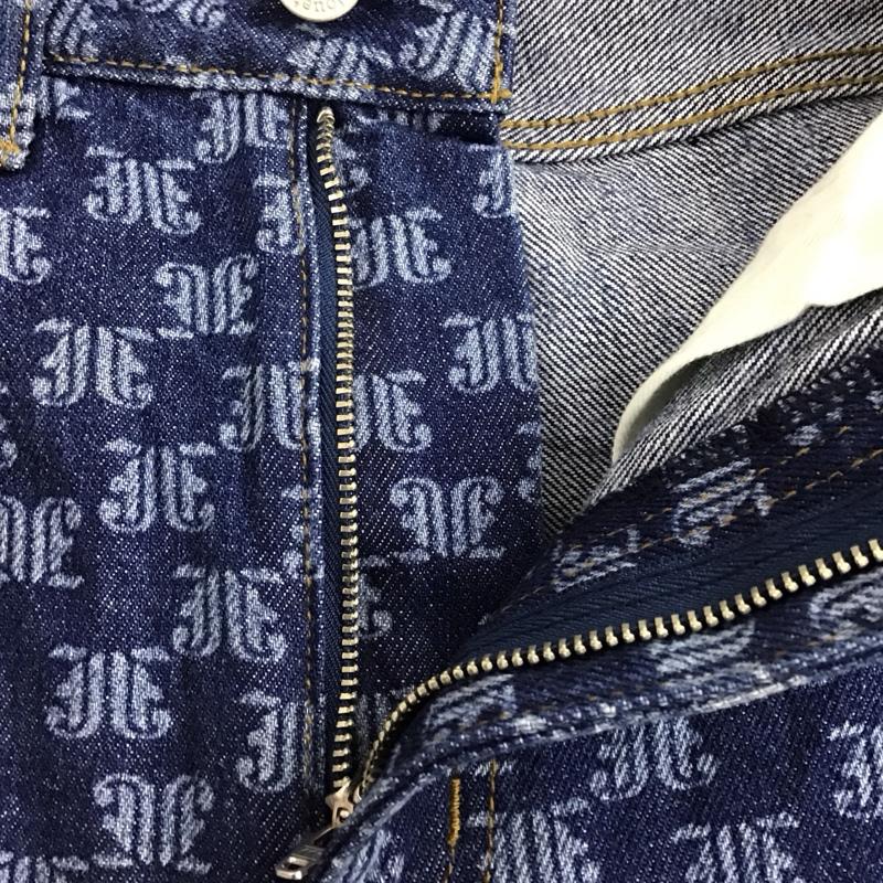 ジュエティ jouetie パンツ デニム、ジーンズ デニムパンツ スリムパンツ M 総柄 インディゴ / インディゴ /  レディース USED 古着 中古 10149549