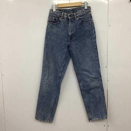 リーバイストラウスアンドコー Levi Strauss & co. パンツ デニム、ジーンズ デニムパンツ スリムパンツ カジュアルパンツ 90s 日本製 305-02 27インチ 無地 インディゴ / インディゴ /  レディース USED 古着 中古 10149551