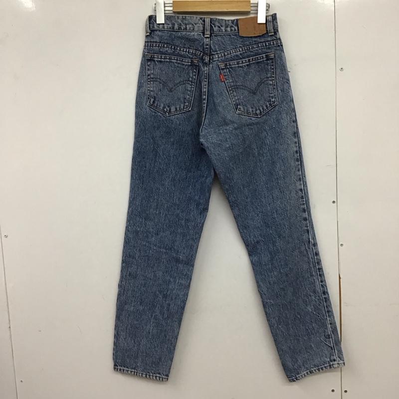 リーバイストラウスアンドコー Levi Strauss & co. パンツ デニム、ジーンズ デニムパンツ スリムパンツ カジュアルパンツ 90s 日本製 305-02 27インチ 無地 インディゴ / インディゴ /  レディース USED 古着 中古 10149551