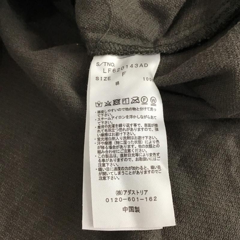 ローリーズファーム LOWRYS FARM シャツ、ブラウス 長袖 長袖シャツ 無地シャツ カラーシャツ FREE 無地 ダークブラウン / ダークブラウン /  レディース USED 古着 中古 10149572