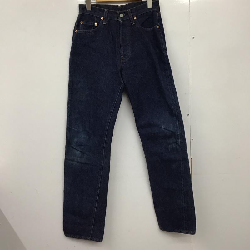 リーバイストラウスアンドコー Levi Strauss & co. パンツ デニム、ジーンズ デニムパンツ スリムパンツ カジュアルパンツ 90s 110周年 usa製 赤耳 29インチ 無地 インディゴ / インディゴ /  メンズ USED 古着 中古 10149584