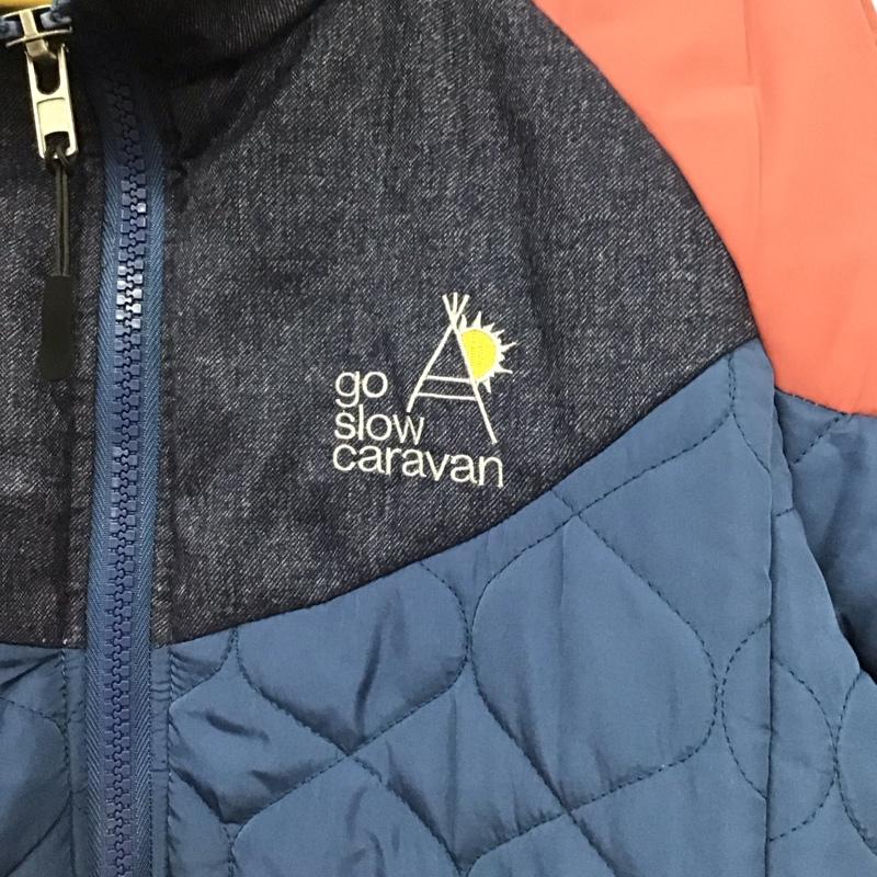 ゴースローキャラバン go slow caravan ジャケット、上着 ジャンパー、ブルゾン ジップアップジャケット アウター スタンドカラージャケット 1 ロゴ、文字 マルチカラー / マルチカラー /  メンズ USED 古着 中古 10149594