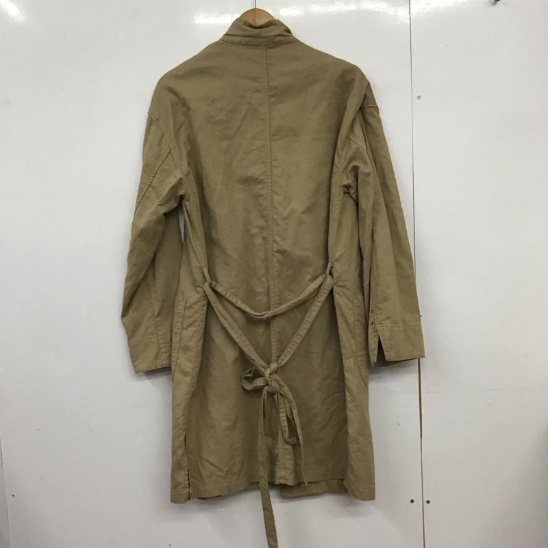 リポトレンタアンニ Ripo trenta anni ジャケット、上着 ジャンパー、ブルゾン 長袖ロングジャケット アウター M 無地 ベージュ / ベージュ /  メンズ USED 古着 中古 10149595