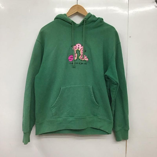 シュプリーム Supreme パーカー 長袖 21SS Don tCareHoodedSweatshirt 長袖パーカー S ロゴ、文字 緑 / グリーン /  メンズ USED 古着 中古 10149597