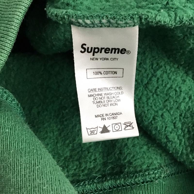 シュプリーム Supreme パーカー 長袖 21SS Don tCareHoodedSweatshirt 長袖パーカー S ロゴ、文字 緑 / グリーン /  メンズ USED 古着 中古 10149597