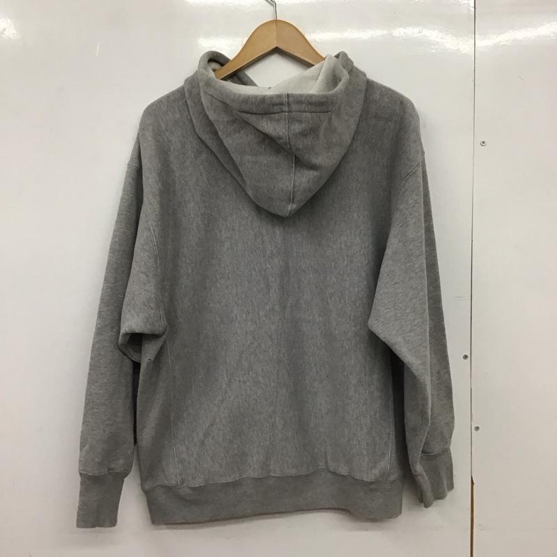 ギャップ GAP パーカー 長袖 長袖パーカー プルオーバーパーカー スウェット S ロゴ、文字 灰 / グレー /  メンズ USED 古着 中古 10149600