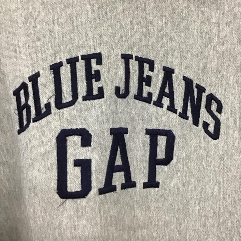 ギャップ GAP パーカー 長袖 長袖パーカー プルオーバーパーカー スウェット S ロゴ、文字 灰 / グレー /  メンズ USED 古着 中古 10149600