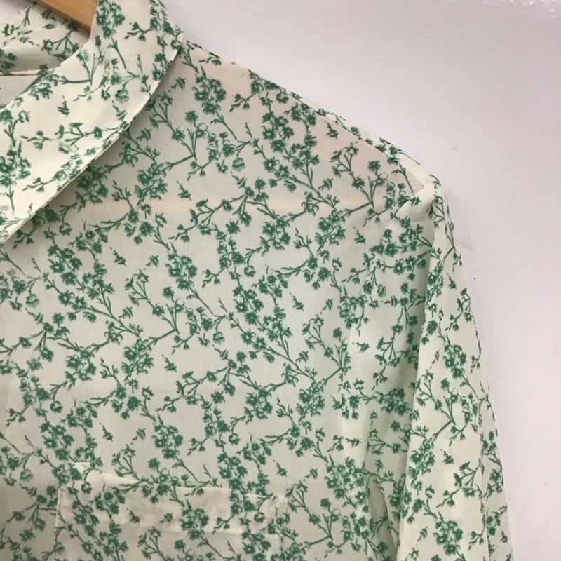 マウジー MOUSSY ワンピース ロングスカート 010fs230-2170 22SS RIBBONTIEFLORALDRESS 1 総柄 緑 / グリーン /  レディース USED 古着 中古 10149628