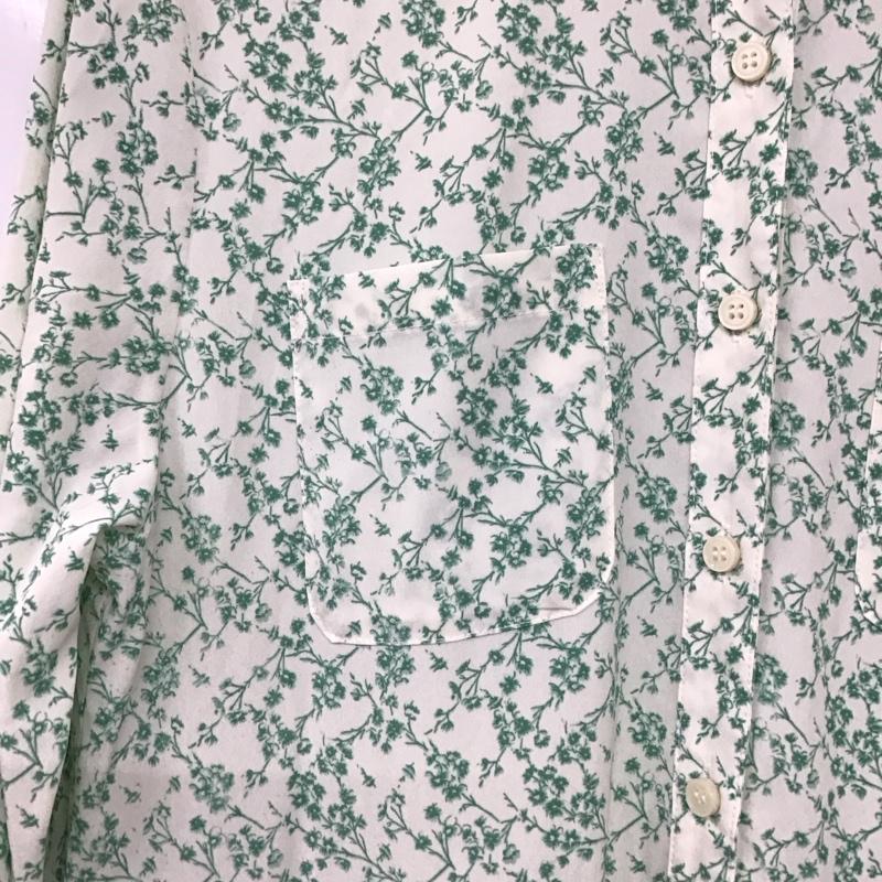 マウジー MOUSSY ワンピース ロングスカート 010fs230-2170 22SS RIBBONTIEFLORALDRESS 1 総柄 緑 / グリーン /  レディース USED 古着 中古 10149628