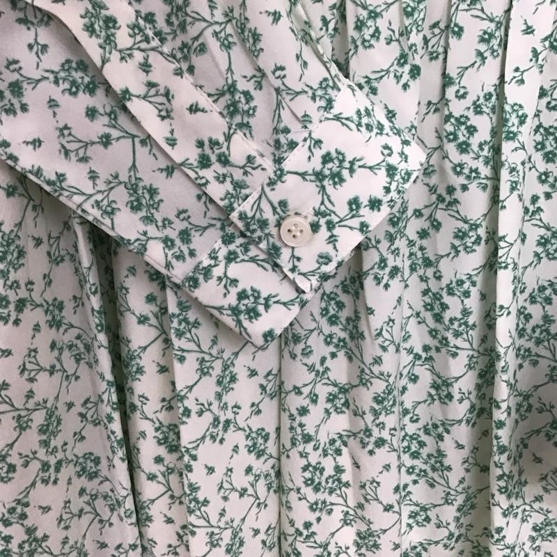 マウジー MOUSSY ワンピース ロングスカート 010fs230-2170 22SS RIBBONTIEFLORALDRESS 1 総柄 緑 / グリーン /  レディース USED 古着 中古 10149628