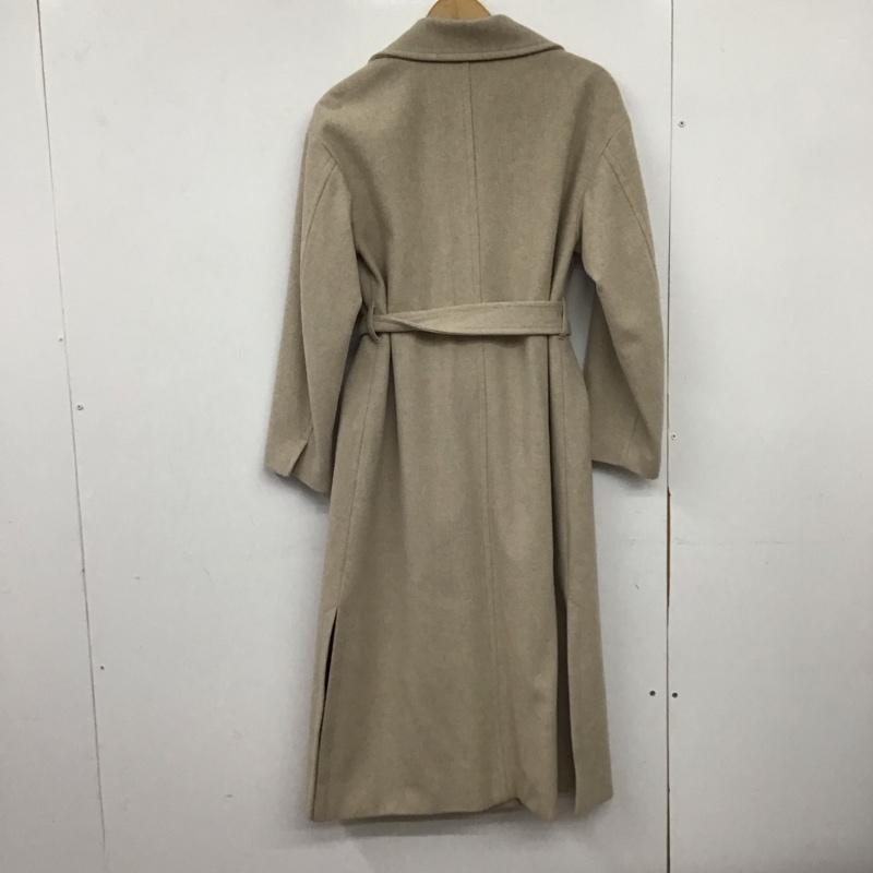 スローブイエナ SLOBE IENA コート コート一般 20-020-912-4000-3-0 ロングコート カラージャケット アウター 38 無地 ベージュ / ベージュ /  レディース USED 古着 中古 10149653