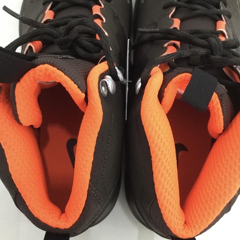 ナイキ NIKE スニーカー スニーカー 685359-206 DUAL FUSION HILLS MID SL 27cm 箱有 27.0cm ロゴ、文字 ダークブラウン / ダークブラウン / X 橙 / オレンジ /  メンズ USED 古着 中古 10149655