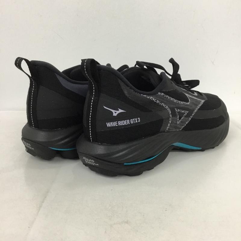 ミズノ MIZUNO スニーカー スニーカー J1GC257701 ウエーブライダーGTX 3 ランニング 28cm 箱有 28.0cm ロゴ、文字 黒 / ブラック /  メンズ USED 古着 中古 10149656