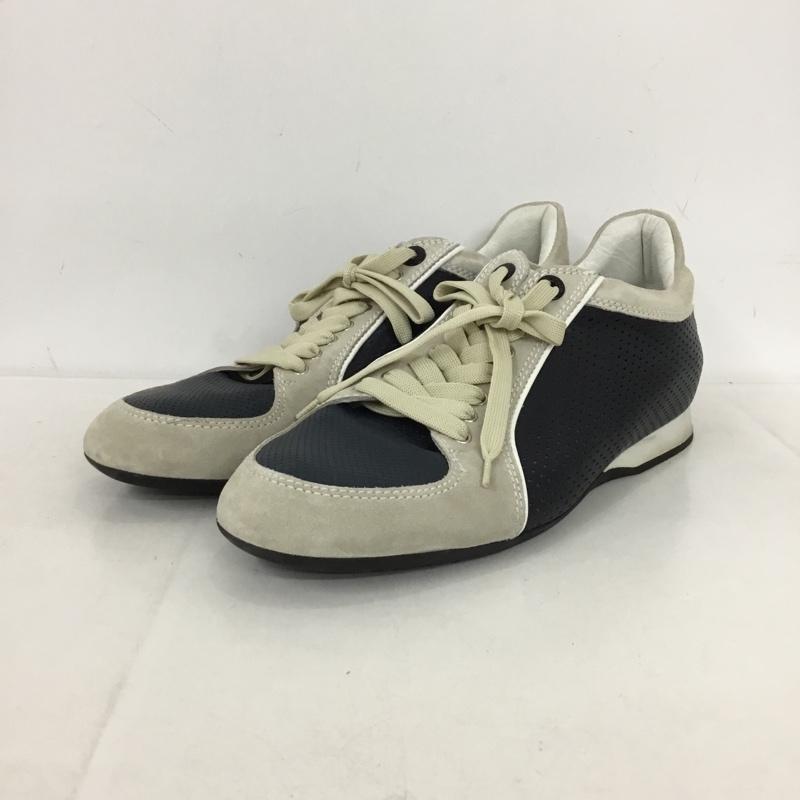 エンポリオアルマーニ EMPORIO ARMANI スニーカー スニーカー 無地 灰 / グレー / X 紺 / ネイビー /  メンズ USED 古着 中古 10149657