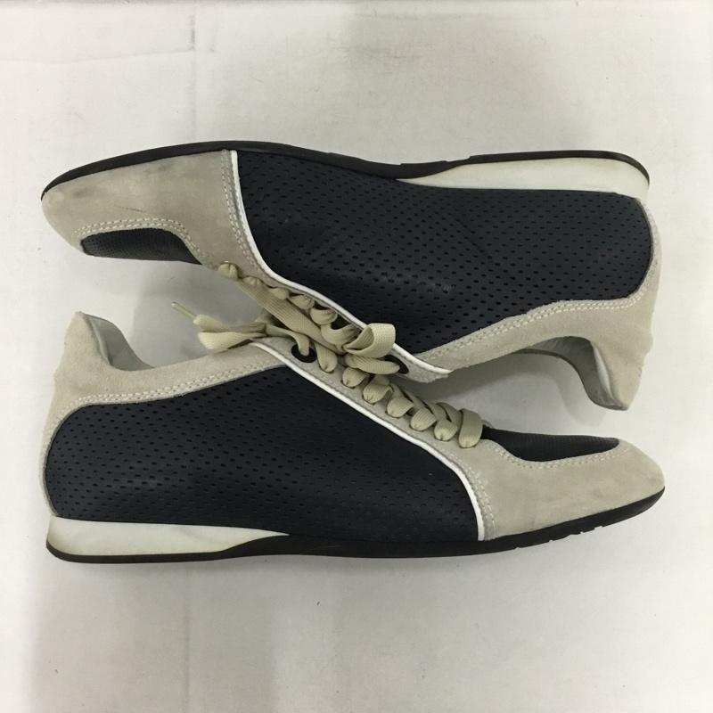 エンポリオアルマーニ EMPORIO ARMANI スニーカー スニーカー 無地 灰 / グレー / X 紺 / ネイビー /  メンズ USED 古着 中古 10149657