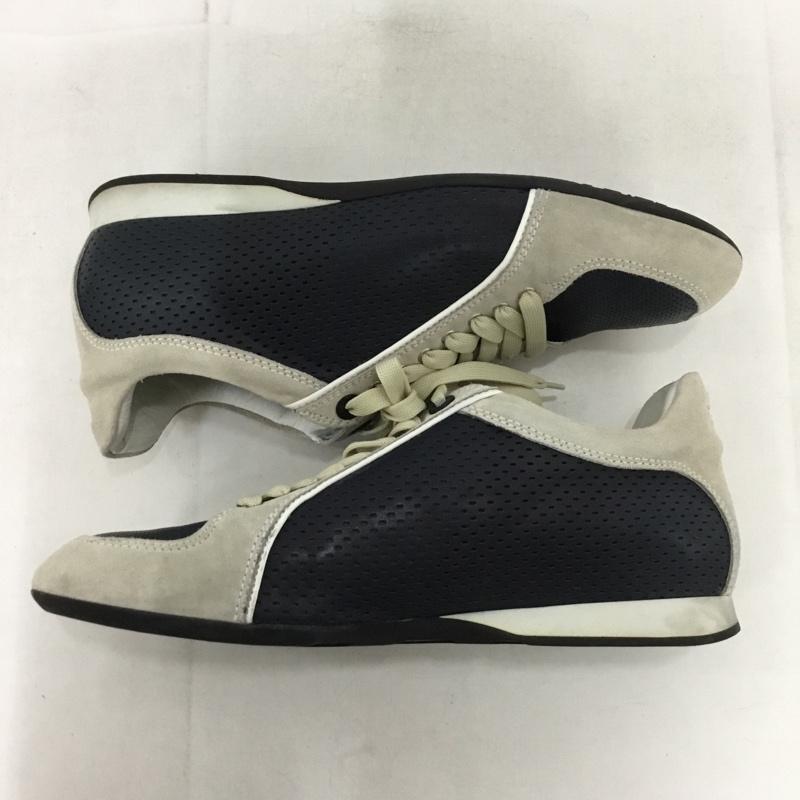 エンポリオアルマーニ EMPORIO ARMANI スニーカー スニーカー 無地 灰 / グレー / X 紺 / ネイビー /  メンズ USED 古着 中古 10149657