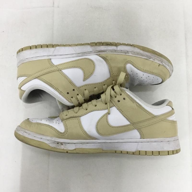 ナイキ NIKE スニーカー スニーカー DV0833-100 DUNK LOW RETRO BTTYS 28cm 28.0cm ロゴ、文字 白 / ホワイト / X ベージュ / ベージュ /  メンズ USED 古着 中古 10149658