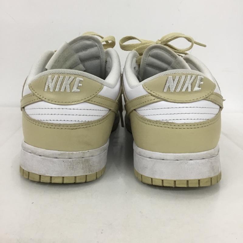 ナイキ NIKE スニーカー スニーカー DV0833-100 DUNK LOW RETRO BTTYS 28cm 28.0cm ロゴ、文字 白 / ホワイト / X ベージュ / ベージュ /  メンズ USED 古着 中古 10149658