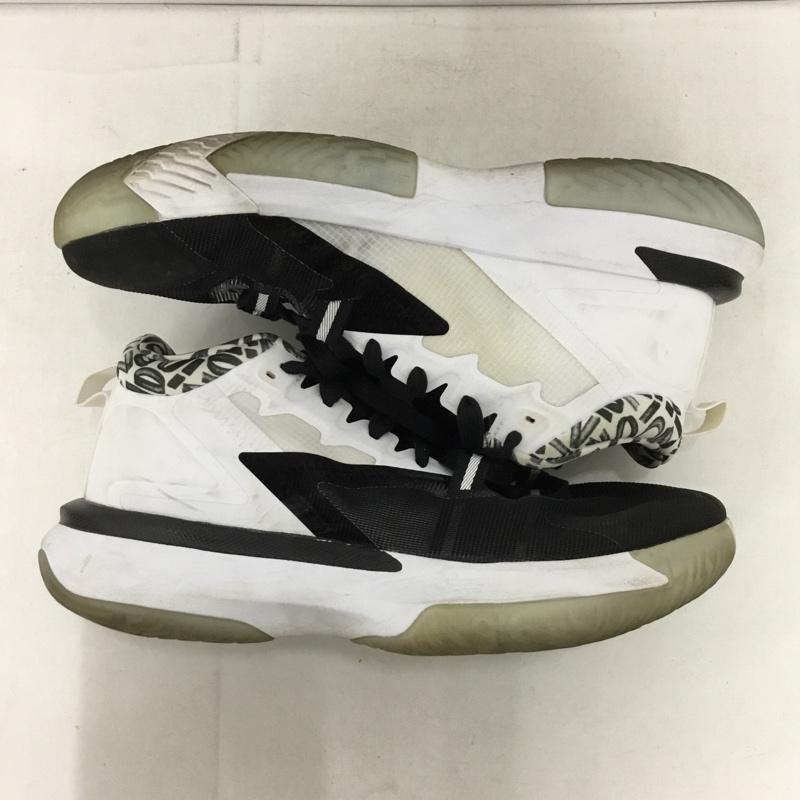 ナイキ NIKE スニーカー スニーカー DA3129-002 JORDAN ZION 1 PF 27cm 27.0cm ロゴ、文字 黒 / ブラック / X 白 / ホワイト /  メンズ USED 古着 中古 10149659