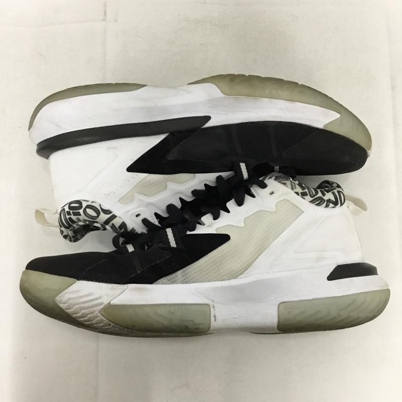 ナイキ NIKE スニーカー スニーカー DA3129-002 JORDAN ZION 1 PF 27cm 27.0cm ロゴ、文字 黒 / ブラック / X 白 / ホワイト /  メンズ USED 古着 中古 10149659