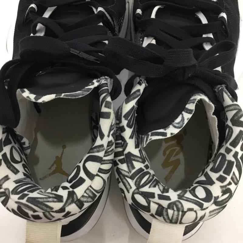 ナイキ NIKE スニーカー スニーカー DA3129-002 JORDAN ZION 1 PF 27cm 27.0cm ロゴ、文字 黒 / ブラック / X 白 / ホワイト /  メンズ USED 古着 中古 10149659