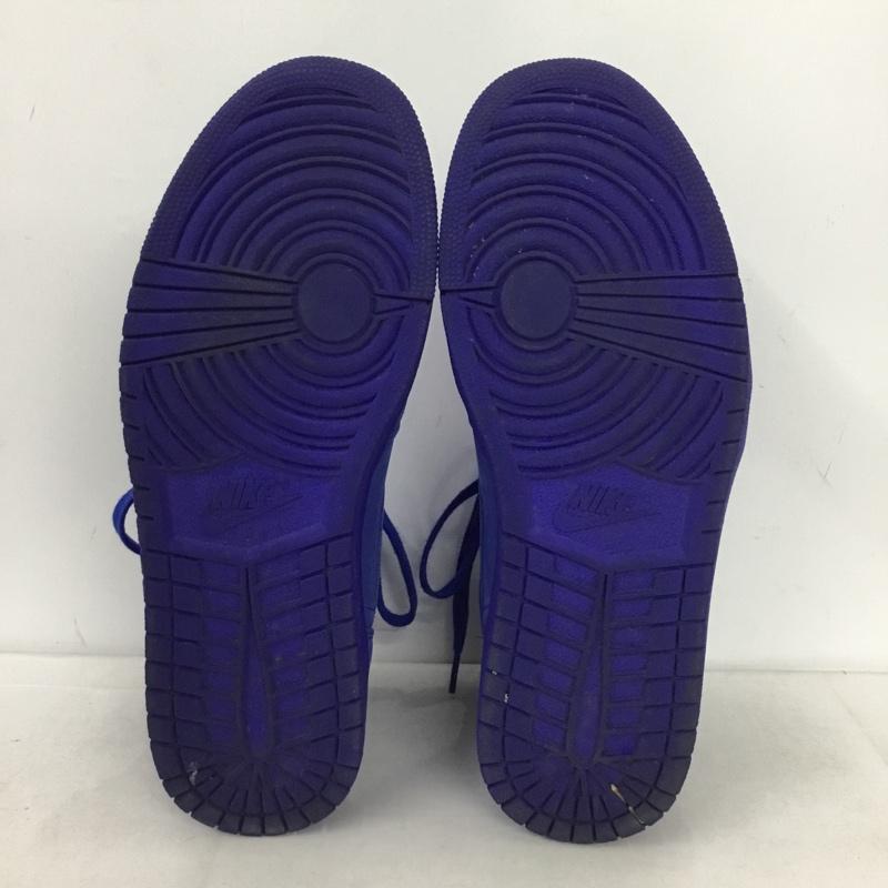 ナイキ NIKE スニーカー スニーカー AH7389-400 W AIR JORDAN 1 RET HI PREM 29cm 29.0cm ロゴ、文字 青 / ブルー /  メンズ USED 古着 中古 10149660