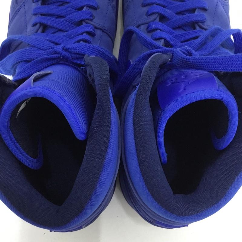 ナイキ NIKE スニーカー スニーカー AH7389-400 W AIR JORDAN 1 RET HI PREM 29cm 29.0cm ロゴ、文字 青 / ブルー /  メンズ USED 古着 中古 10149660
